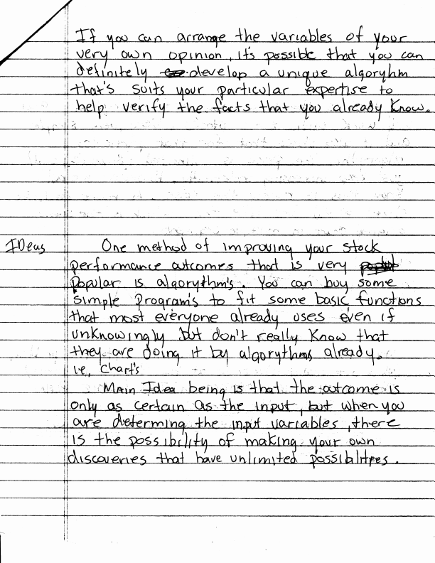 Original notes page 3